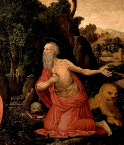 Szent Jeromos alkotó: German School